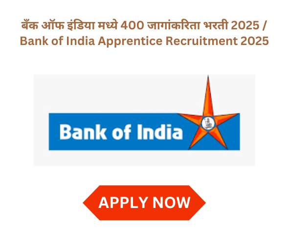 Bank of India Apprentice Recruitment 2025